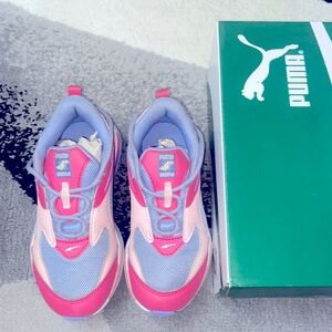 Puma Girls RS-Fast Rainbow Sunset Shoes Size 1Y